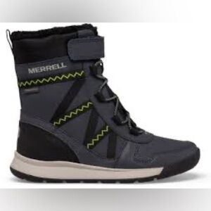 Merrell Kids Unisex Snow Crush 2.0 Waterproof Boot in Grey